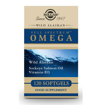SOLGAR Full Spectrum Omega 120 Cápsulas Blandas