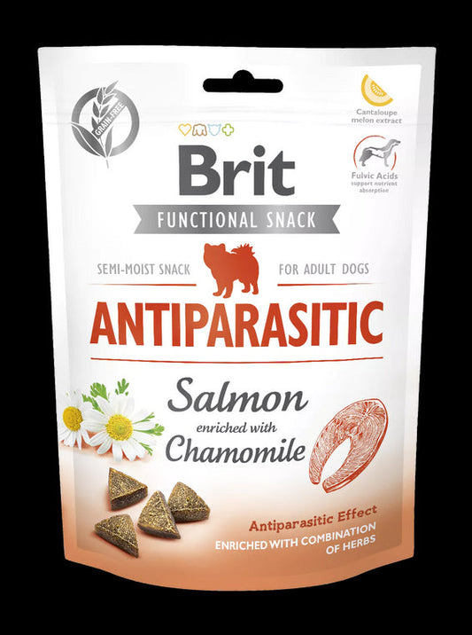 Brit Care Dog Antiparasitic Snack Salmón Galletas 150g