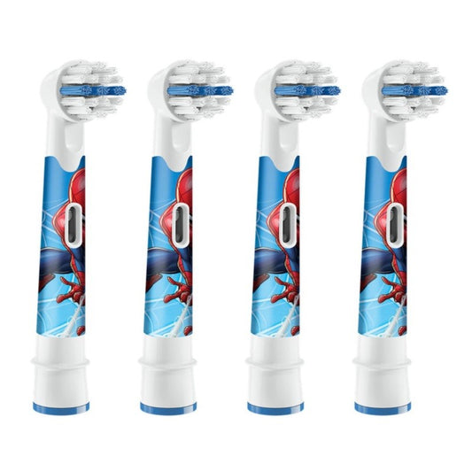 ORAL-B Kids Recambios Cepillo Eléctrico Spiderman 4 Cabezales