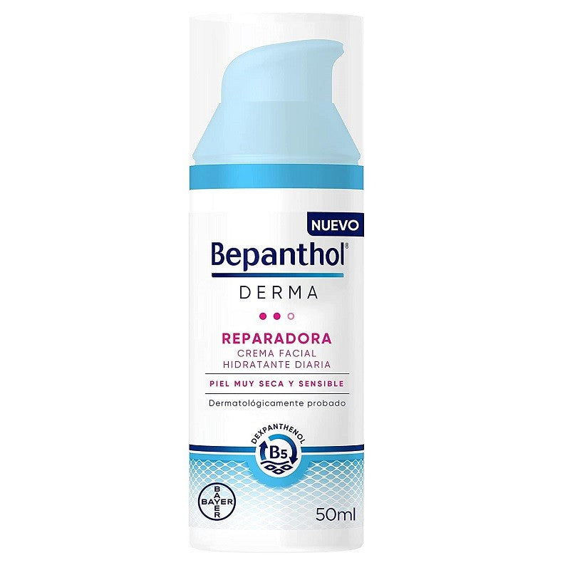 BEPANTHOL Derma Reparadora Crema Facial Hidratante Diaria 50ml