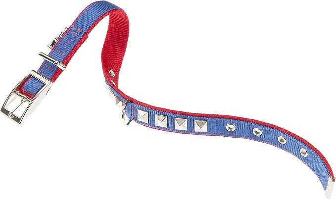 Ferplast Dual CF20/43 Collar para Perros Azul y Rojo 100g