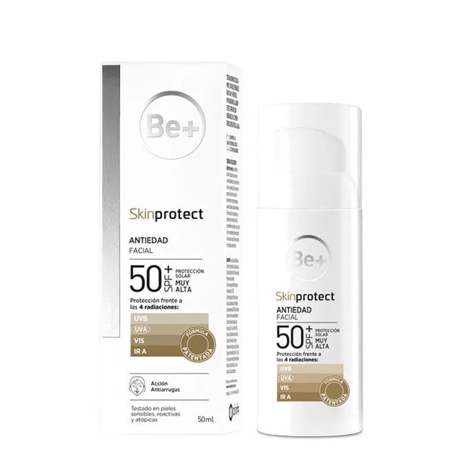 Be+ Skin Protect Antiedad Facial SPF50+ Emulsión 50ml