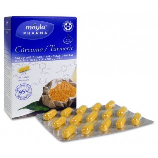 Mayla Pharma Cúrcuma Complemento Alimenticio 30 cápsulas