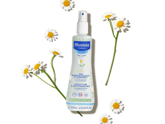 MUSTELA Agua para Peinar Refrescante con Agua de Manzanilla Ecológica 200ml
