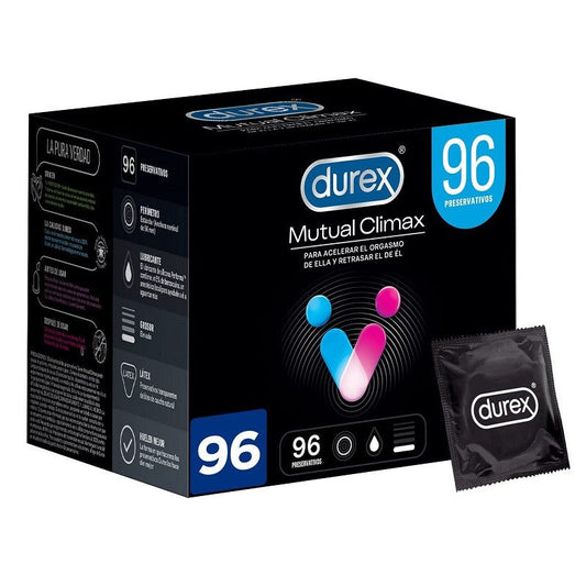 DUREX Preservativos Mutual Climax 96 unidades