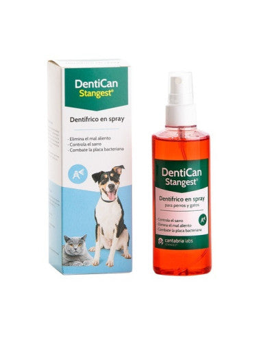 Stangest Dentican Spray Dental Para Mascotas 125ml