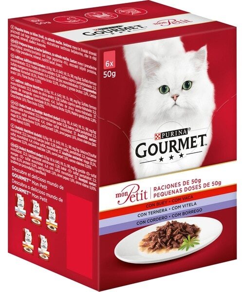 Purina Gourmet Mon Petit Wet Meat 6 units