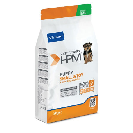 Virbac HPM Puppy Small & Toy Pienso Seco 3 kg