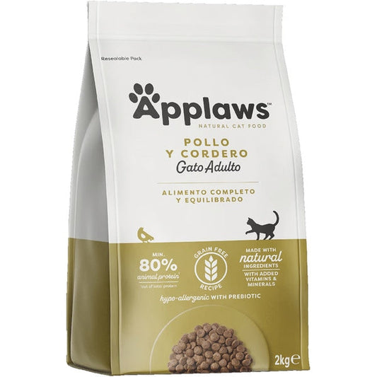 Applaws Chicken and Lamb Dry Cat Food 2kg