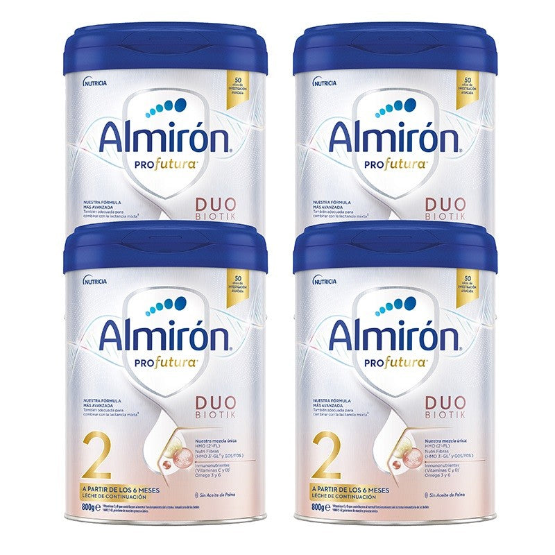 ALMIRÓN 2 Profutura Leche de Continuación Duobiotik Pack 4x800g