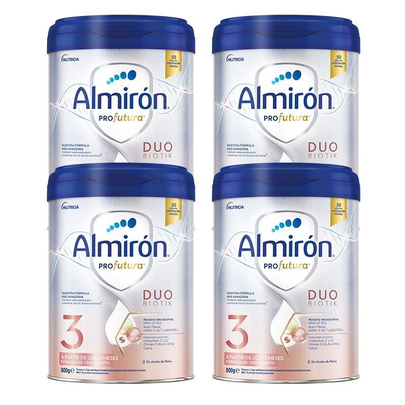 ALMIRÓN Profutura 3 Leche de Crecimiento Duobiotik Pack 4x800gr