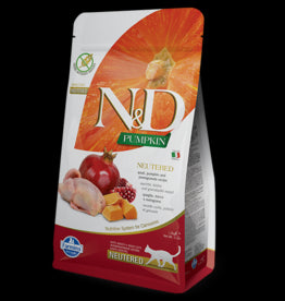Farmina N&D Pumpkin Codorniz Alimento Seco para Gatos 1.5kg