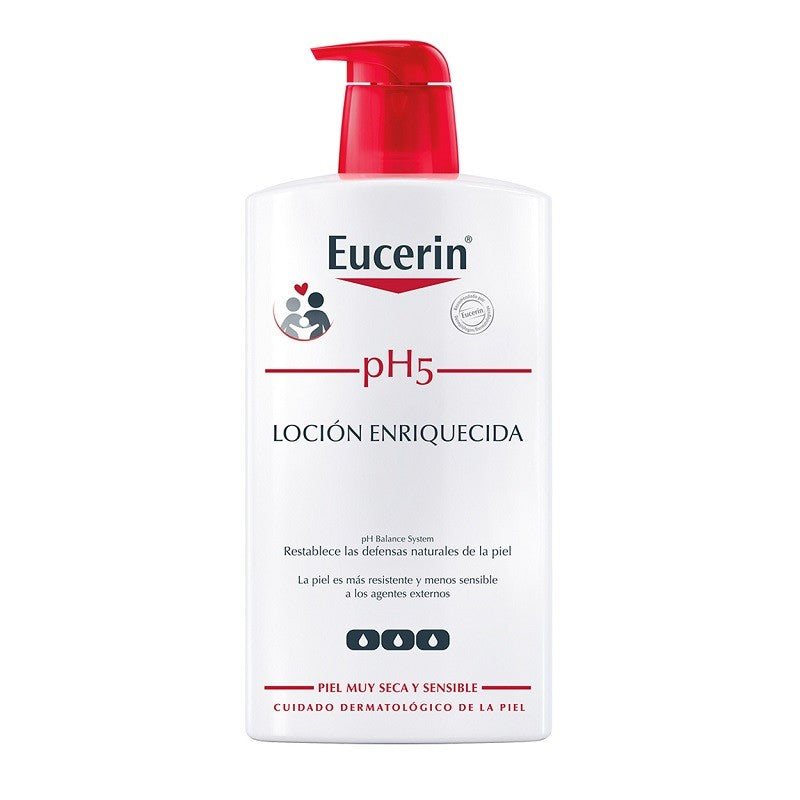 EUCERIN pH5 Loción Enriquecida Piel Muy Seca Sensible 1L