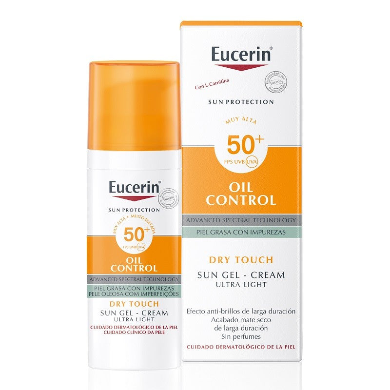 EUCERIN Sun Gel-Creme Oil Control Dry Touch SPF 50+ (50ml)