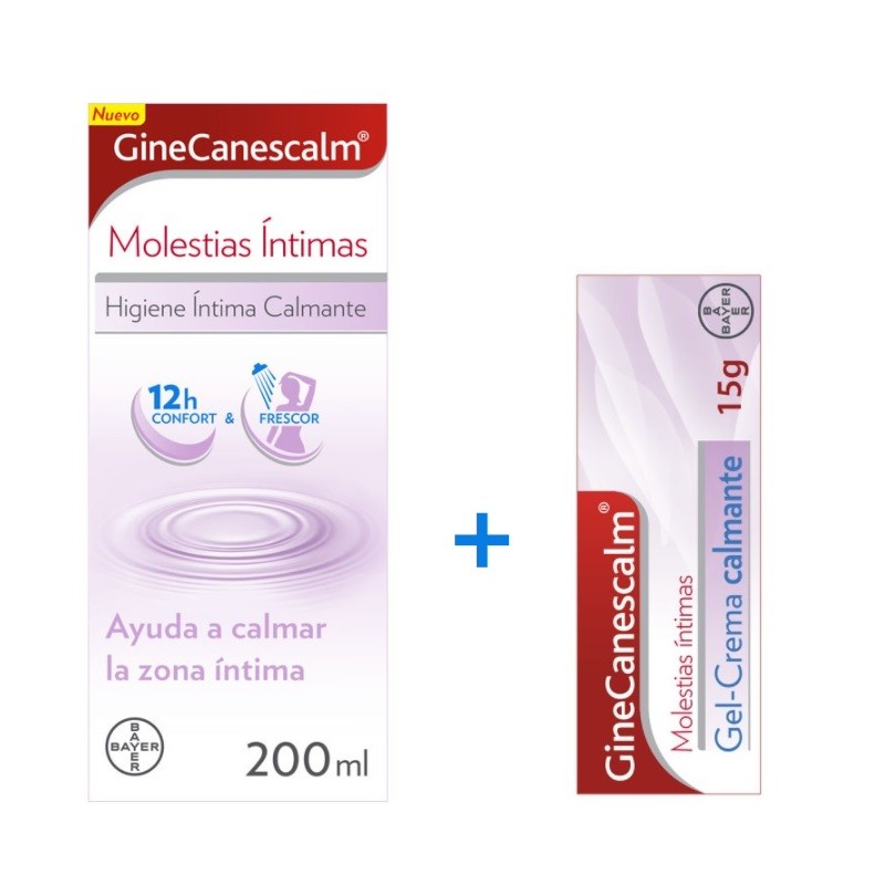 GineCanescalm 200ml + GinecanesGel-Crema 15g PACK AHORRO