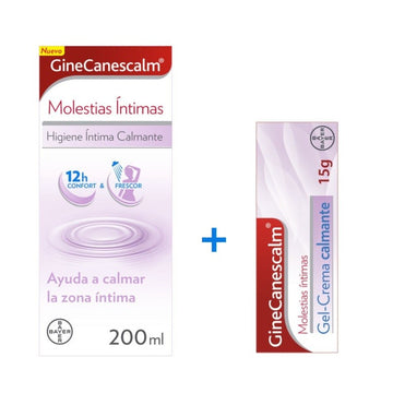 GineCanescalm 200ml + GinecanesGel-Crema 15g PACK AHORRO