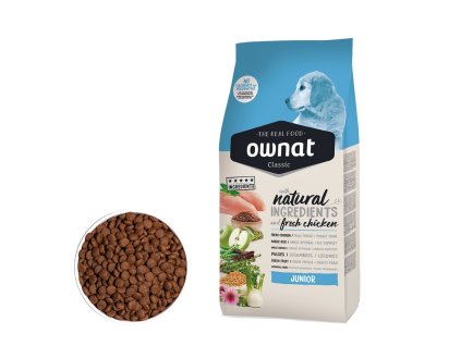 Ownat Author Junior Fresh Chicken Dry Food 2kg