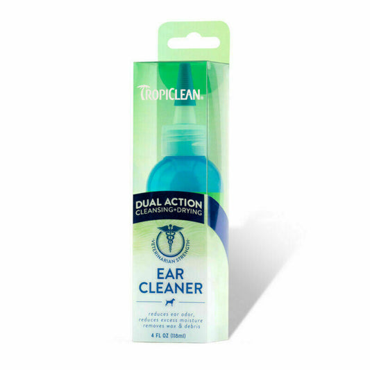 Tropiclean Limpiador Oídos Doble Acción 118ml