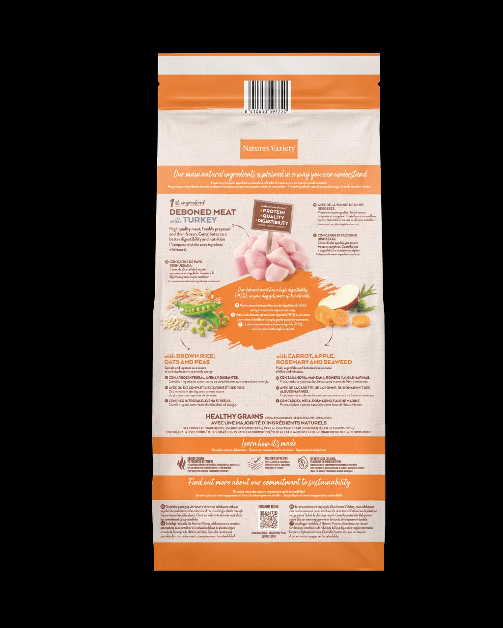 Nature's Variety Adult Dog Medium Granule 10kg