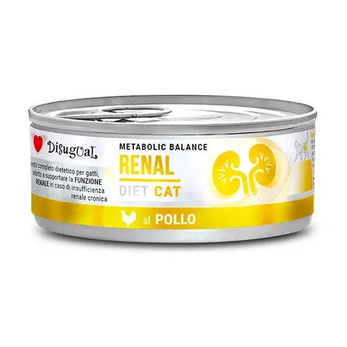 Disugual Diet Cat Renal Pollo Lata 12x85g