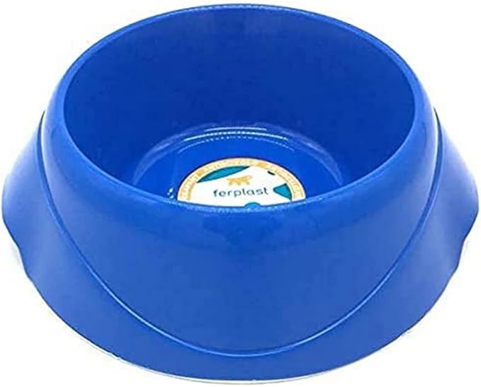Ferplast Magnus Comedero Antideslizante Azul 750ml