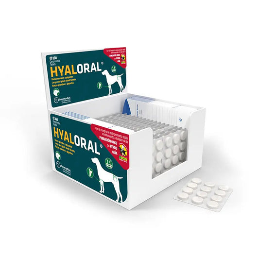 Pharmadiet Hyaloral Clasic Perro Raza Grande Comprimidos 360 ud