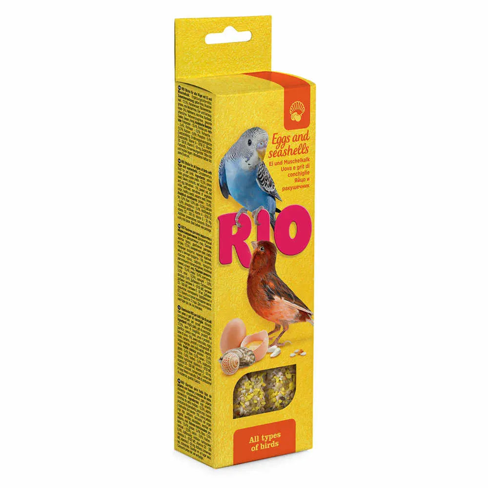 Rio Sticks Huevos y Conchas Complemento Alimenticio 8x2x40g