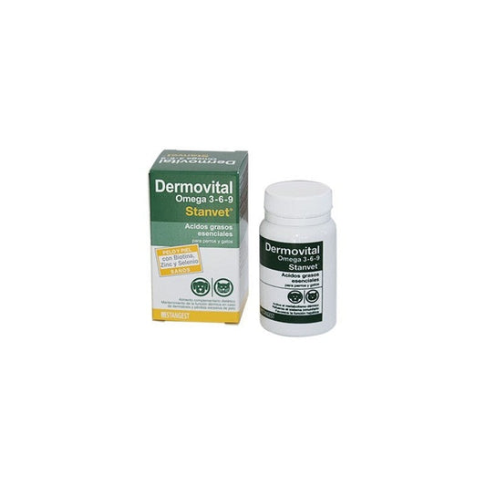 Stangest Dermovital Omega 3-6-9 Cápsulas para Mascotas 60 ud