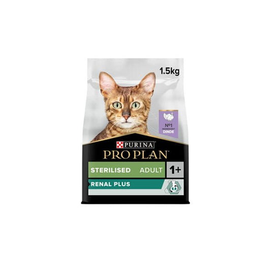 Purina Pro Plan Feline Adult Sterilised Turkey Dry Food 1.5kg