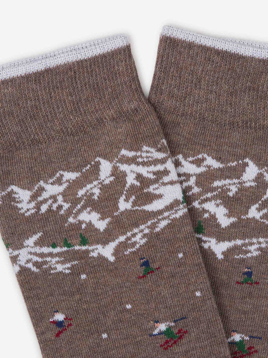 Calcetines Motivo Esquiador