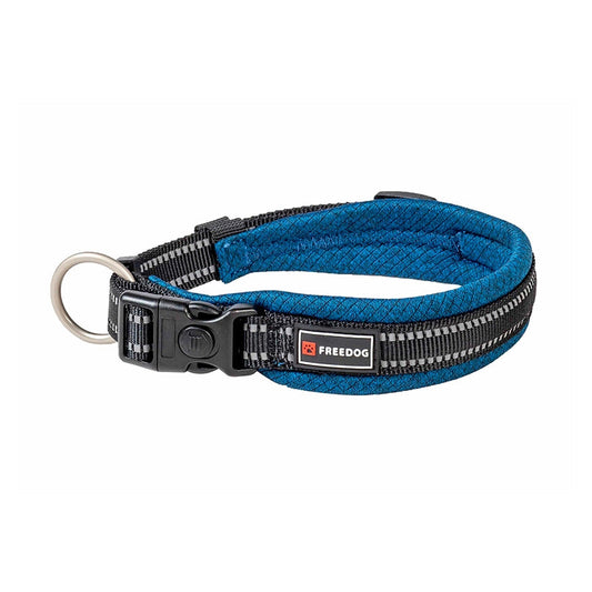 Freedog Collar Acolchado Shiva Azul Marino 100g