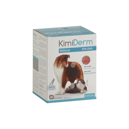 KimiVet KimiDerm Reforce Cápsulas 120 cápsulas de 700mg