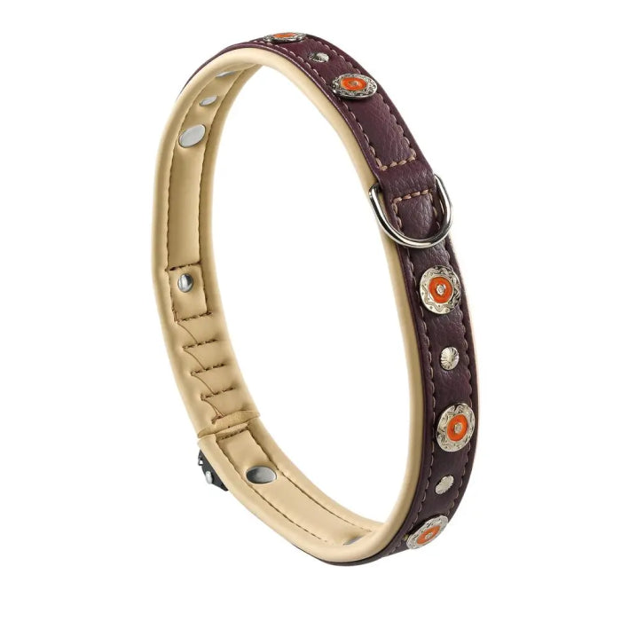 Ferplast Collar Circus Burdeos Pequeño-Mediano-Grande