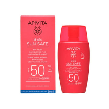 APIVITA Bee Sun Safe Invisible Facial Fluid Dry Touch SPF50 (50ml)