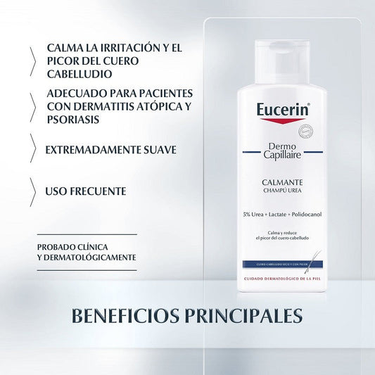 EUCERIN Champú Urea Dermo Capillaire Cabello Seco 250ml