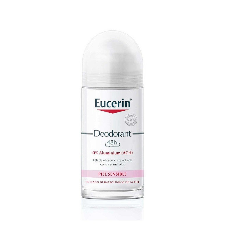 EUCERIN Desodorante 0% Aluminio Roll-On 48h (50ml)
