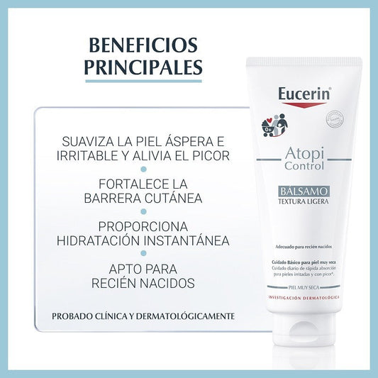 EUCERIN AtopiControl Bálsamo Piel Seca e Irritada 400ml