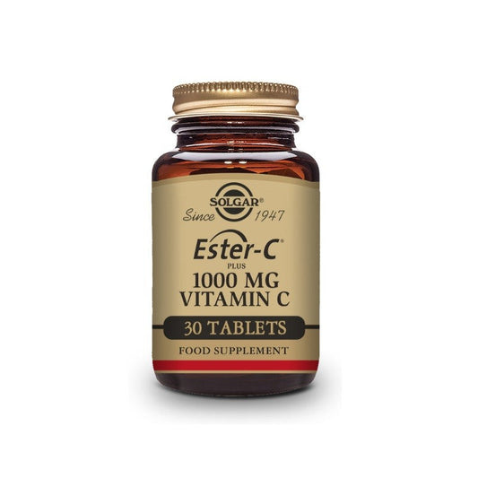 SOLGAR Ester-C Plus 1000mg Vitamina C 30 Comprimidos