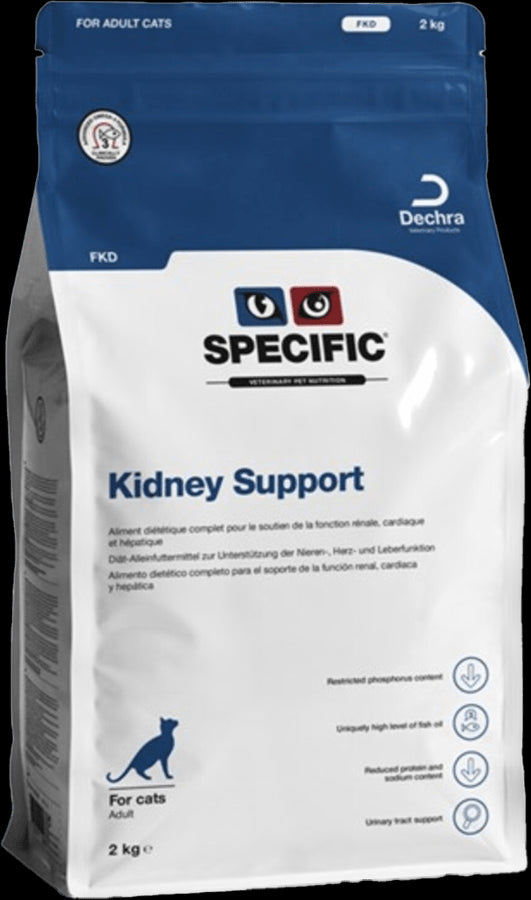 Specific FKD Kidney Support Piensos Secos para Gatos Adultos 2kg