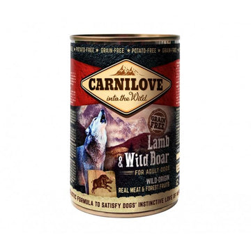 Carnilove Lamb and Wild Boar Adult Dog Food 6x400g