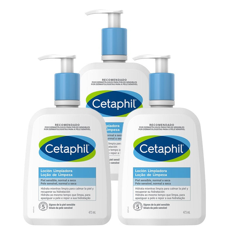 CETAPHIL Triplo Loción Limpiadora 3x473ml