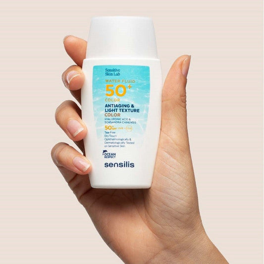 SENSILIS Water Fluid SPF50+ Antiedad Fluido Fotoprotector con Color 40ml