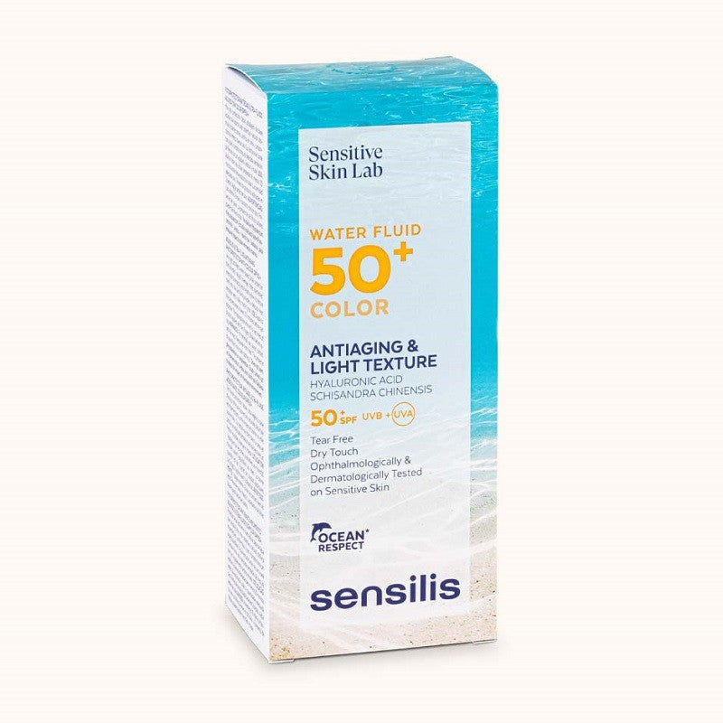 SENSILIS Water Fluid SPF50+ Antiedad Fluido Fotoprotector con Color 40ml