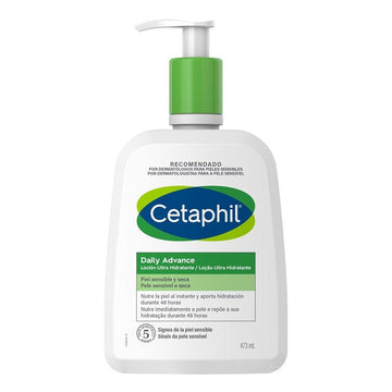 CETAPHIL Loción Ultra Hidratante Daily Advance Pieles Sensibles y Secas 473ml