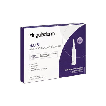 SINGULADERM S.O.S. Detox-Pollution Sérum Antioxidante 4 Viales