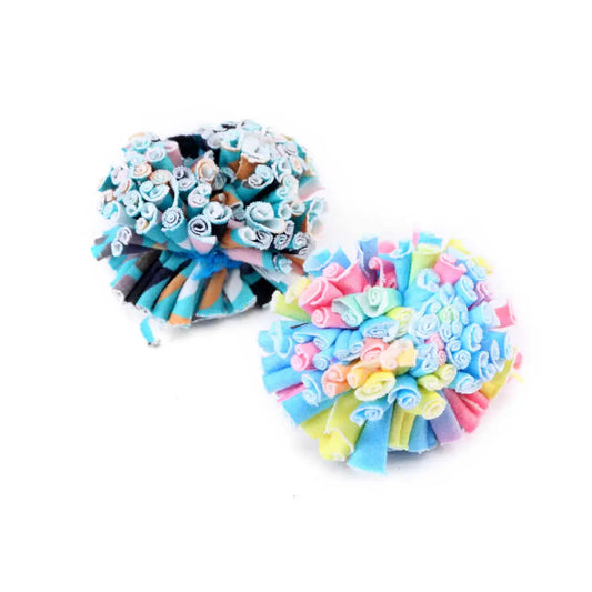 Freedog Set Dos Pelotas Tela Rainbow 2 ud