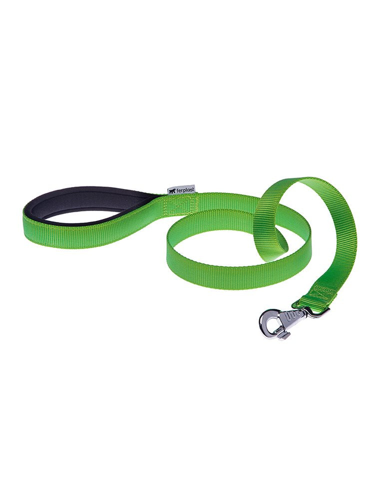 Ferplast Daytona G25 Correa para Perros Nylon Verde 120cm