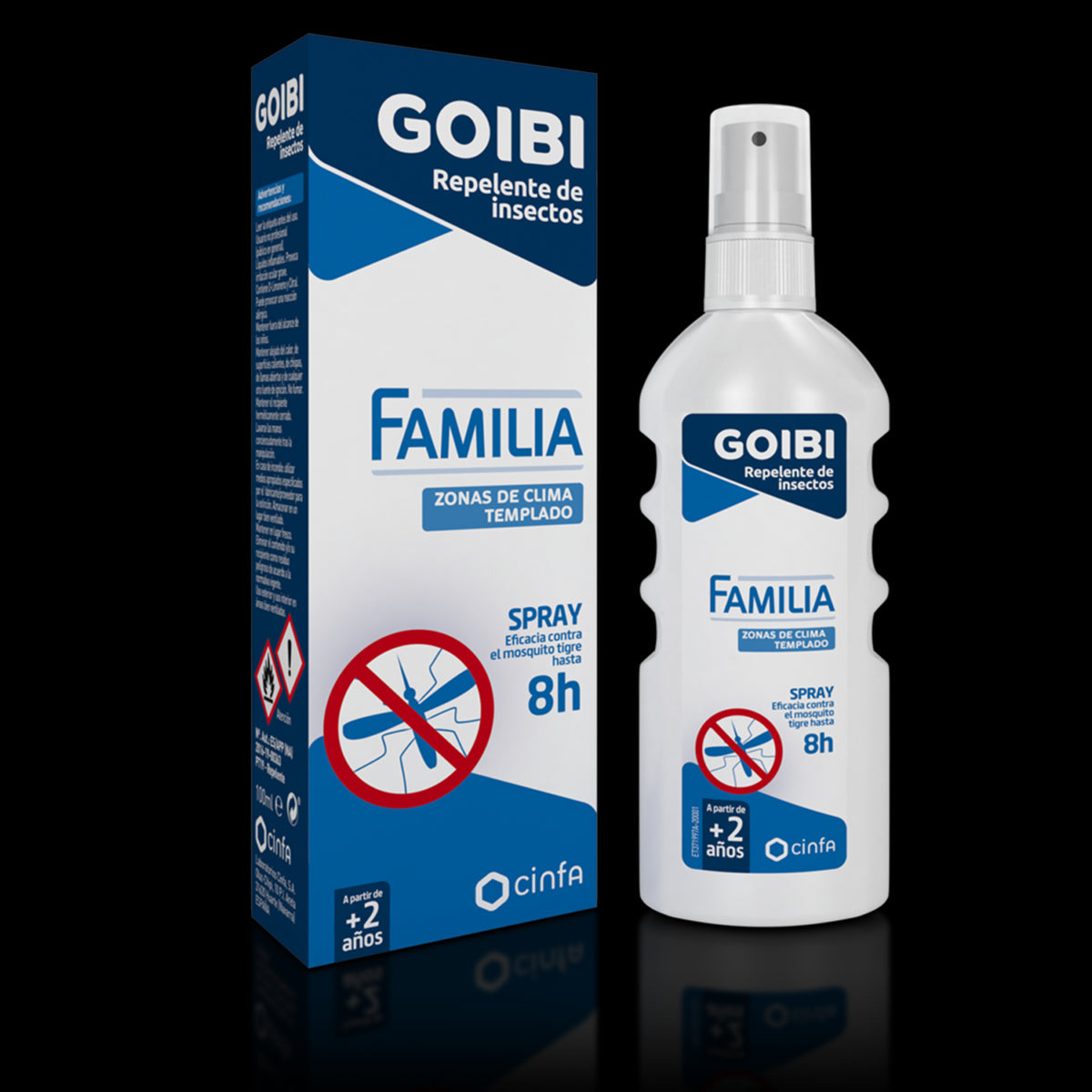 GOIBI Antimosquitos Familia Spray 100ml