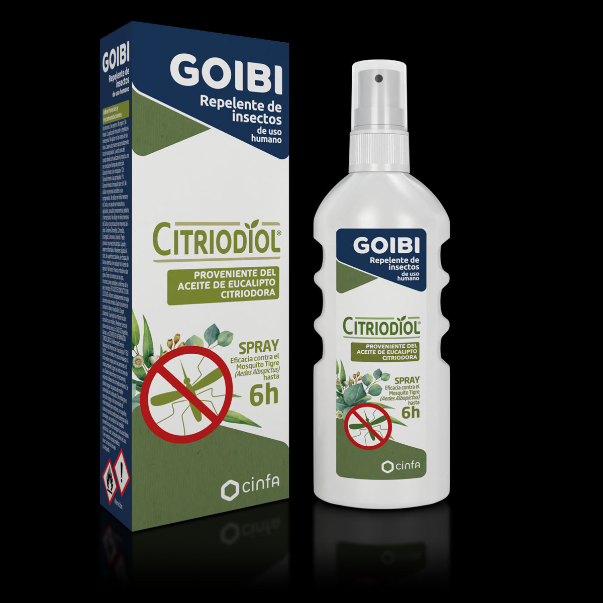 GOIBI Antimosquitos Citriodiol Spray 100ml