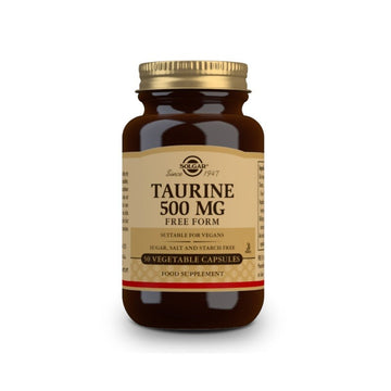 SOLGAR Taurina 500mg (50 Cápsulas vegetales)